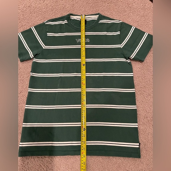 VANS Sixty Sixers Stripe Green T-Shirt - Picture 7 of 10